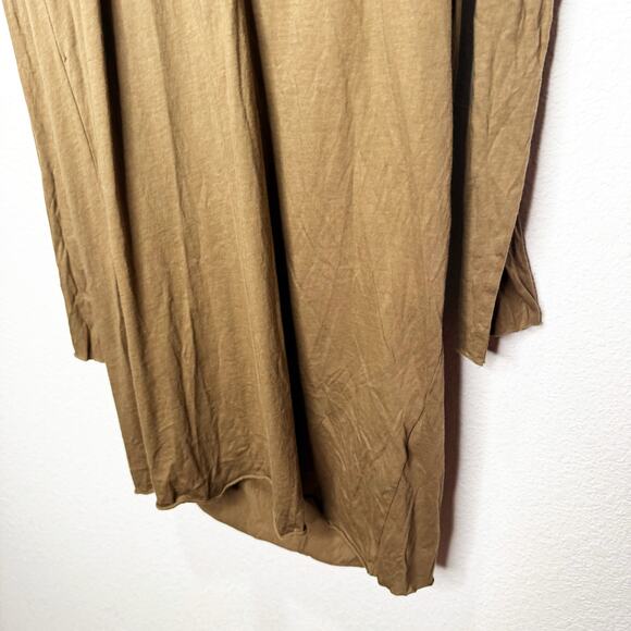 Barbara I Gongini The Black Line Draped Cape Midi Dress Lagenlook Avant-garde - Picture 7 of 12